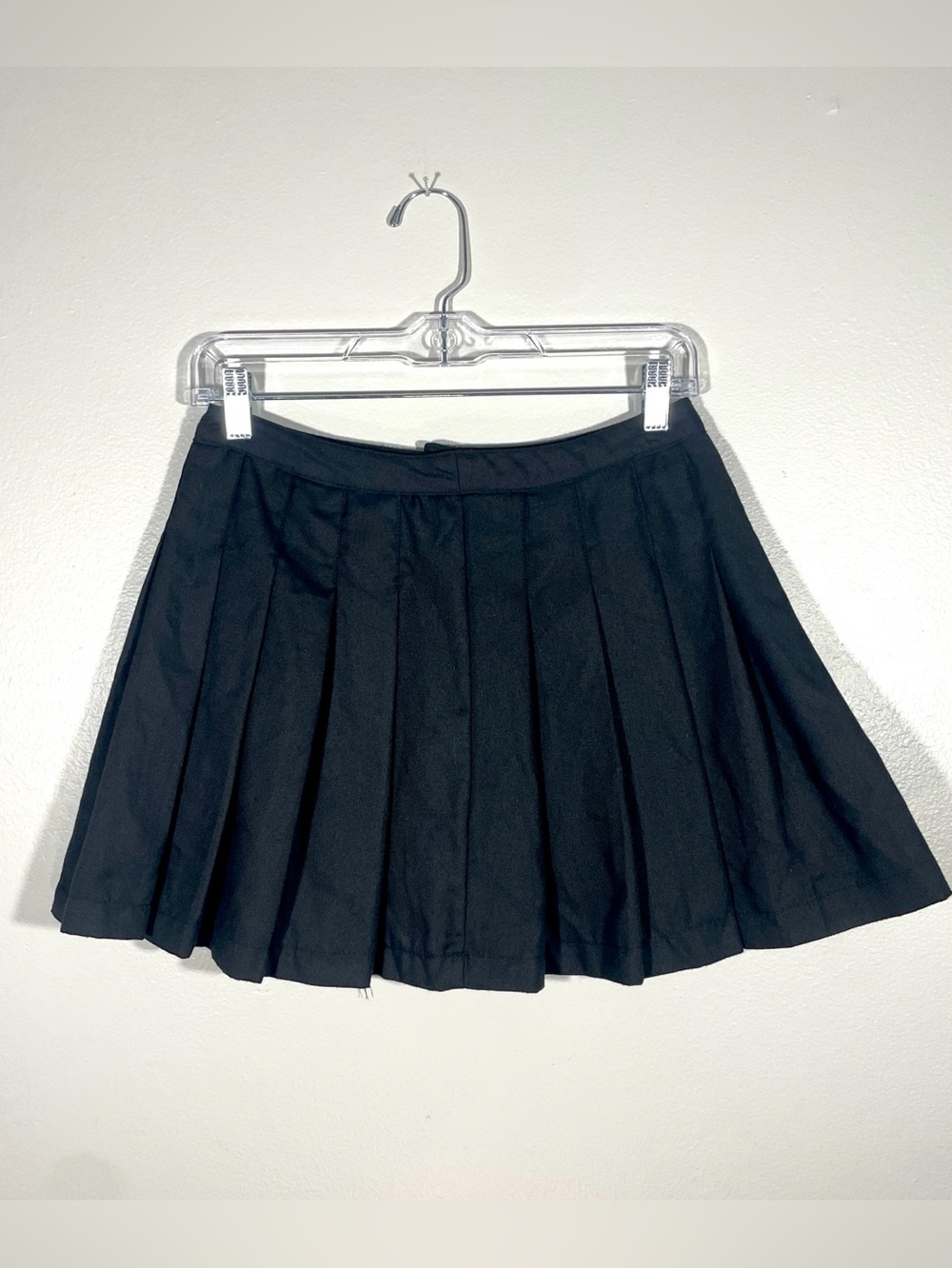 Forever 21 Black Pleated Mini Tennis Skirt Women’s Y2K Preppy Goth